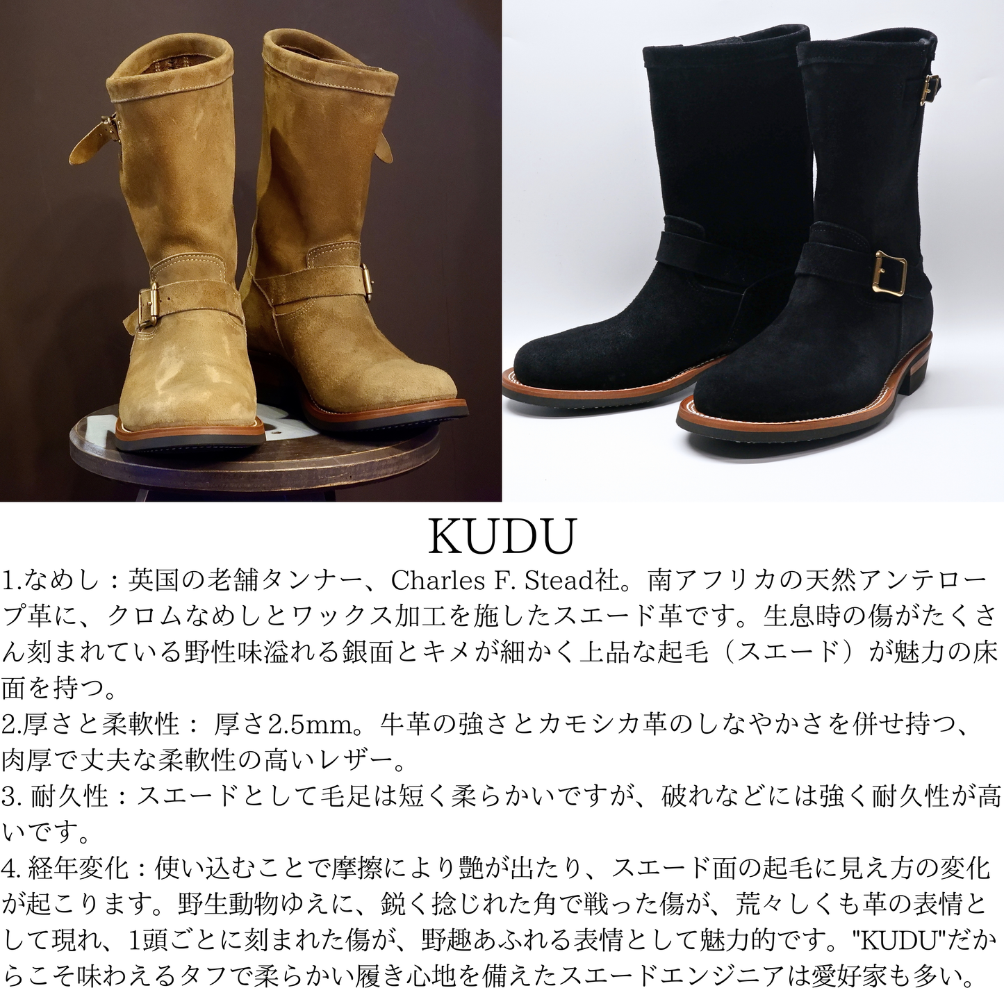 KEEL ENGINEER BOOTS