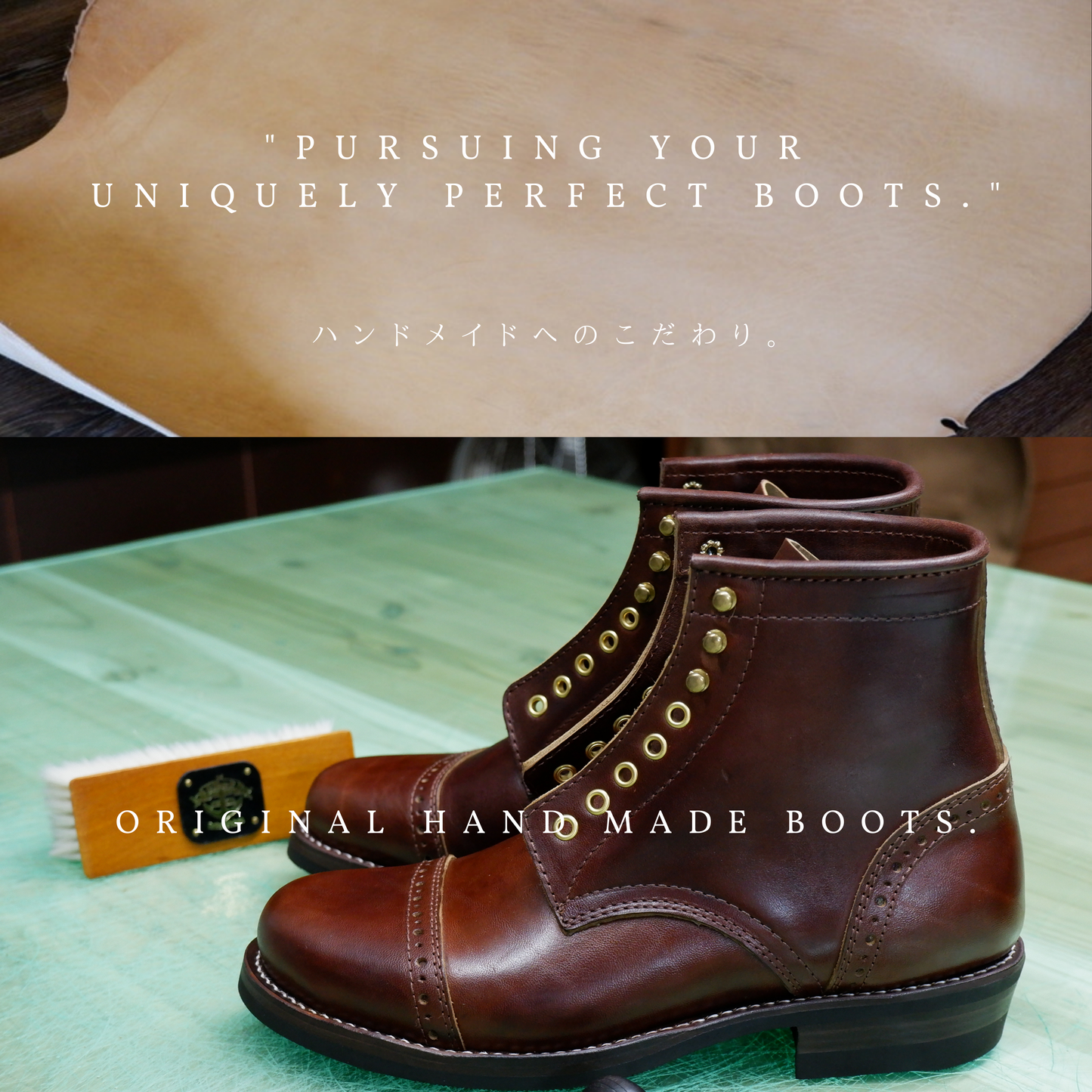 LACE UP BOOTS ANCHOR