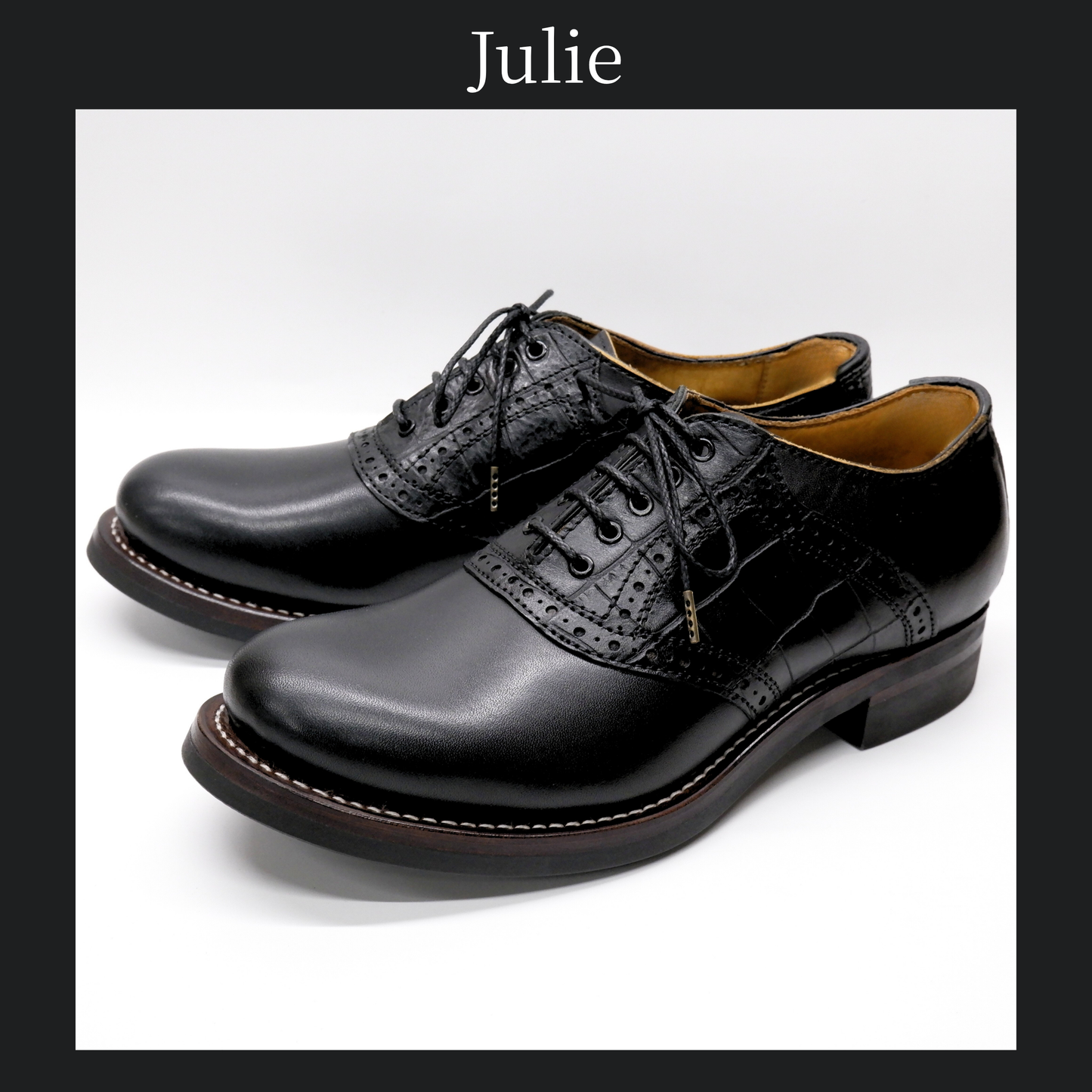 SADDLE OXFORD SHOES ”JULIE”