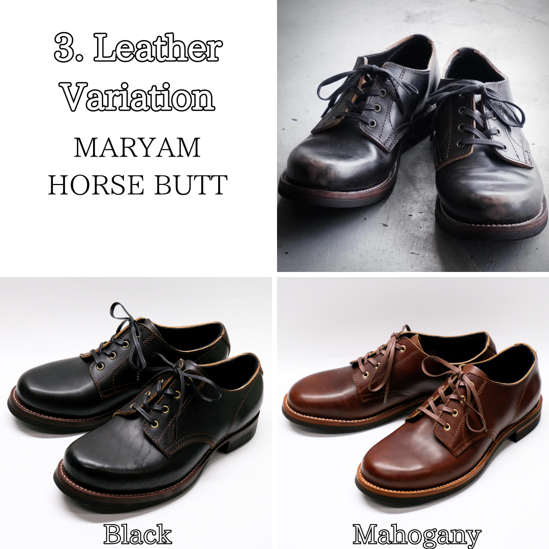 CLASSICTASTEArgo Horse Butt Oxford shoes Winch - ブーツ